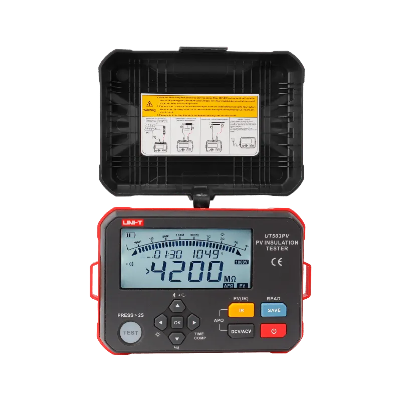 Tester de izolatie pentru instalatii fotovoltaice UNI-T UT503PV