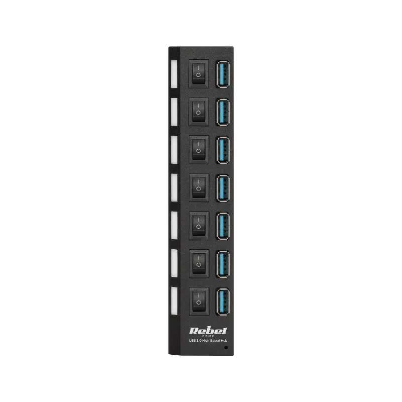 HUB USB 3.0 7 porturi Rebel