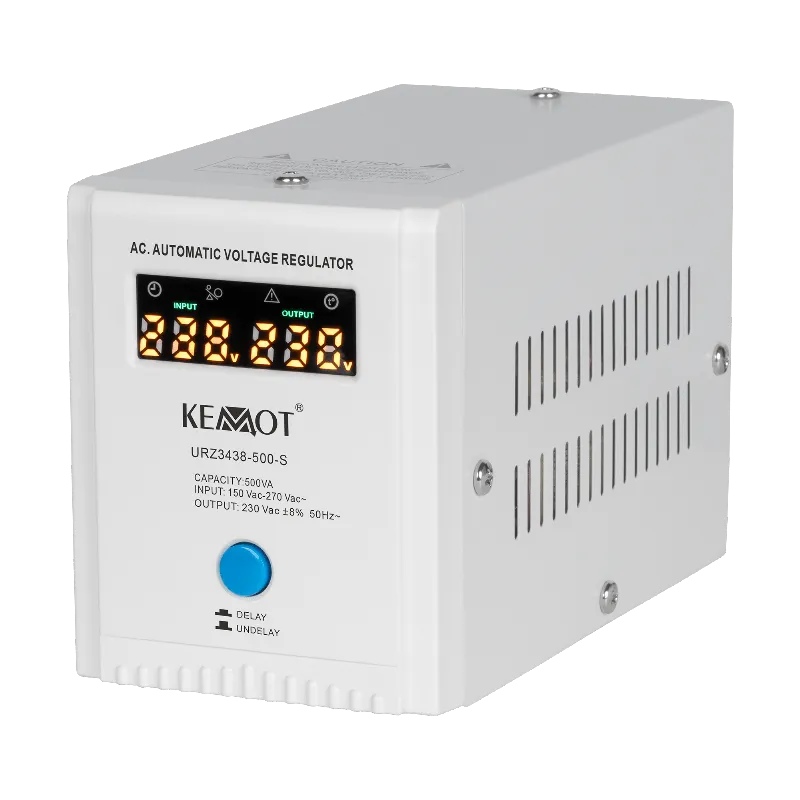 Stabilizator automat de tensiune Kemot URZ3438-500-S, 500 VA