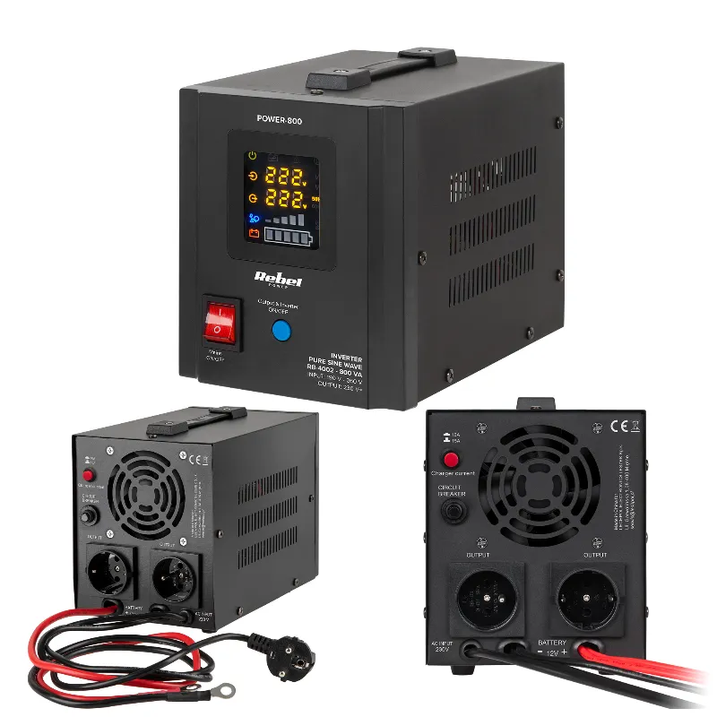 Ups Centrale Sinus Pur 800VA 500W 12V Rebel