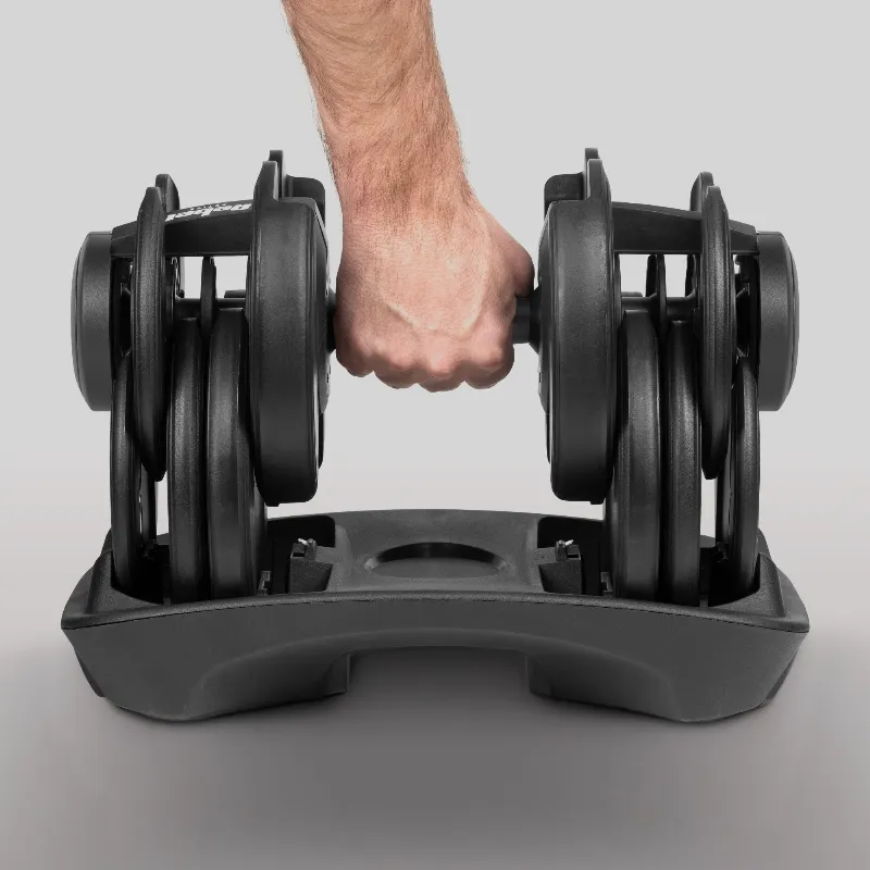 Gantera din Fonta Reglabila Automata 24 KG Rebel Active