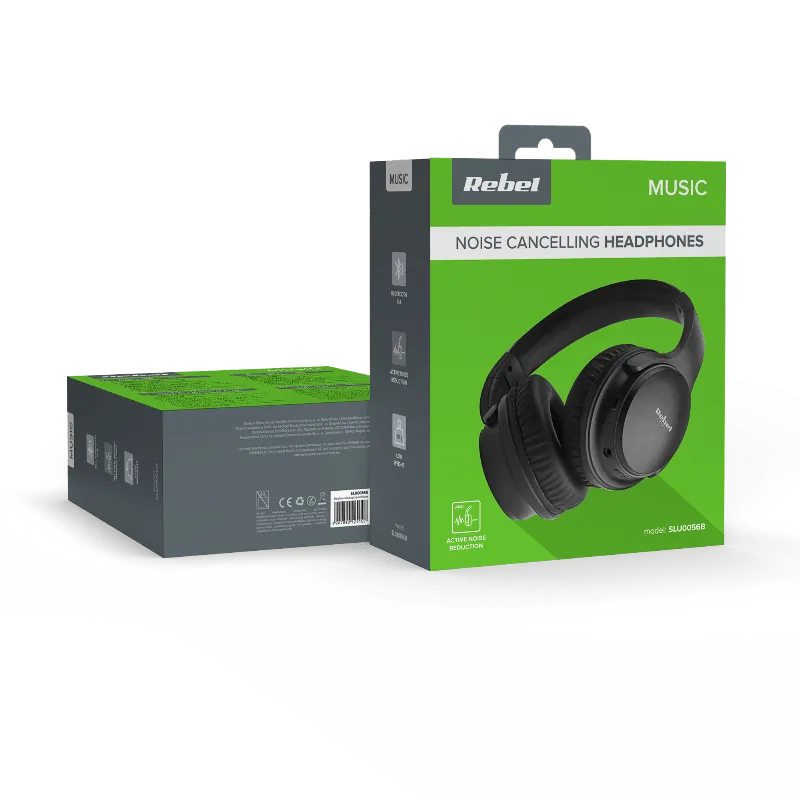 Casti audio Bluetooth 5.4 ANC Rebel