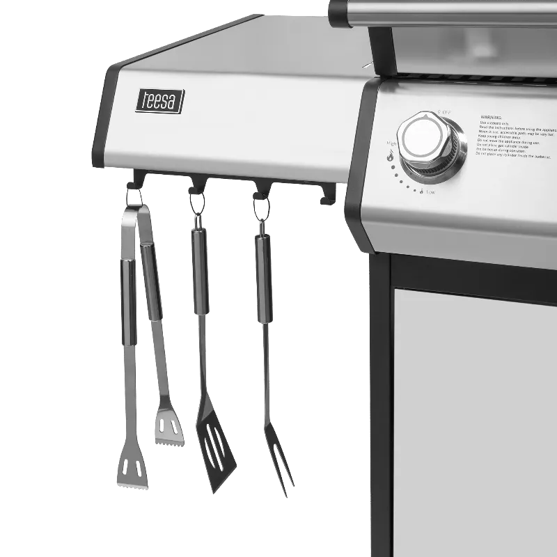 Grill Gaz 5 Arzatoare Bbq 5006 Master Grill Teesa