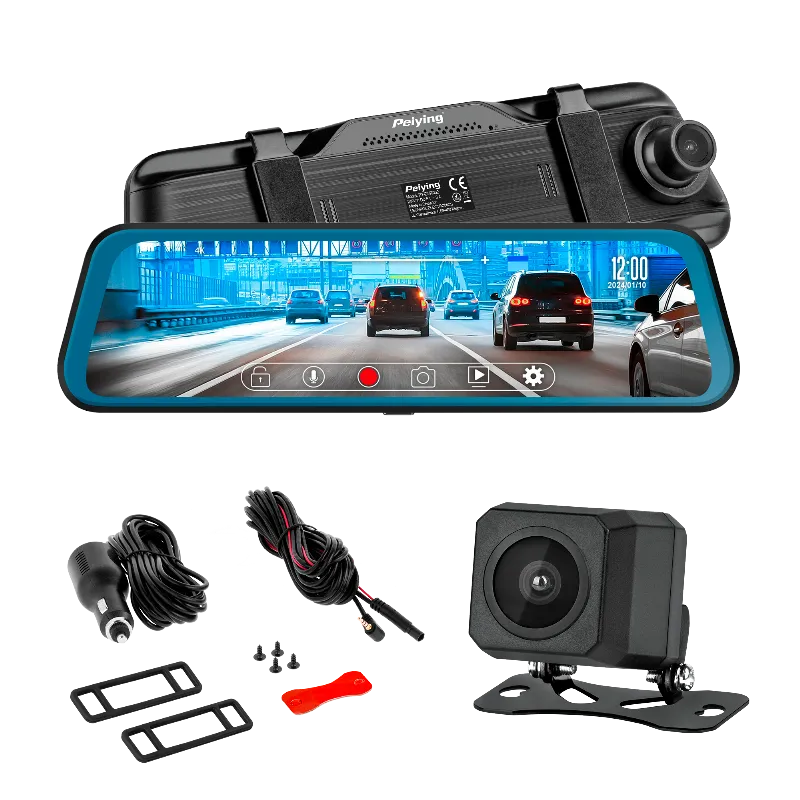 DVR Auto si Camera Oglinda L200 4K Peiying Basic