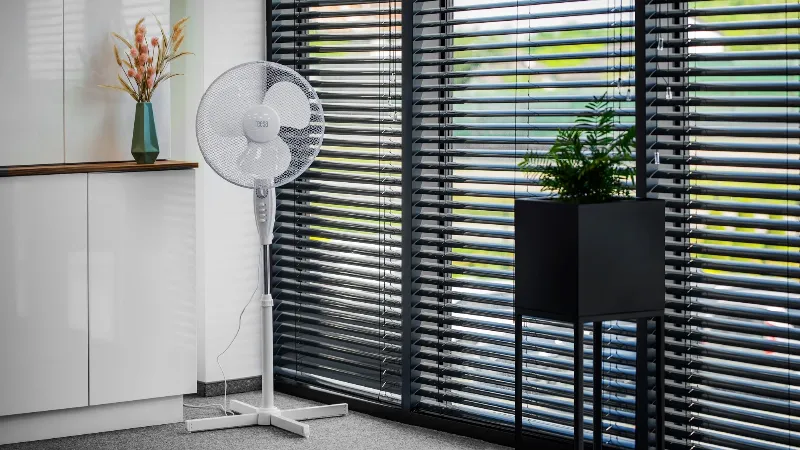 Ventilator Picior cu Timer Teesa