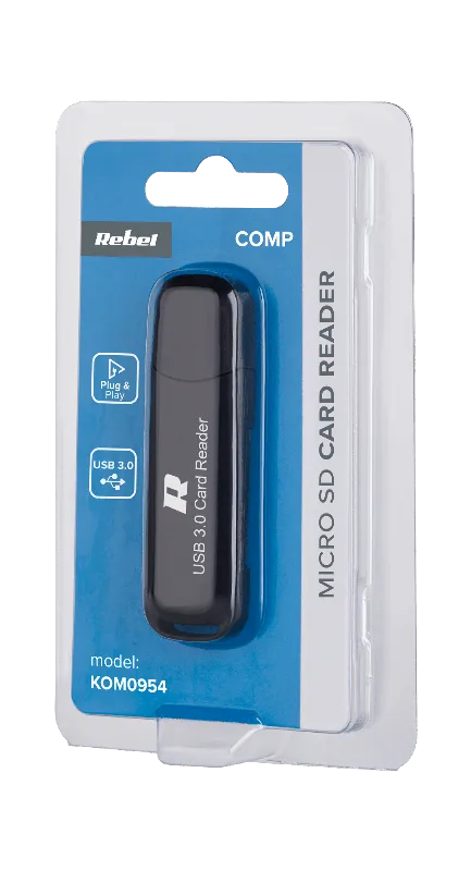 Cititor carduri micro SD USB 3.0 Rebel