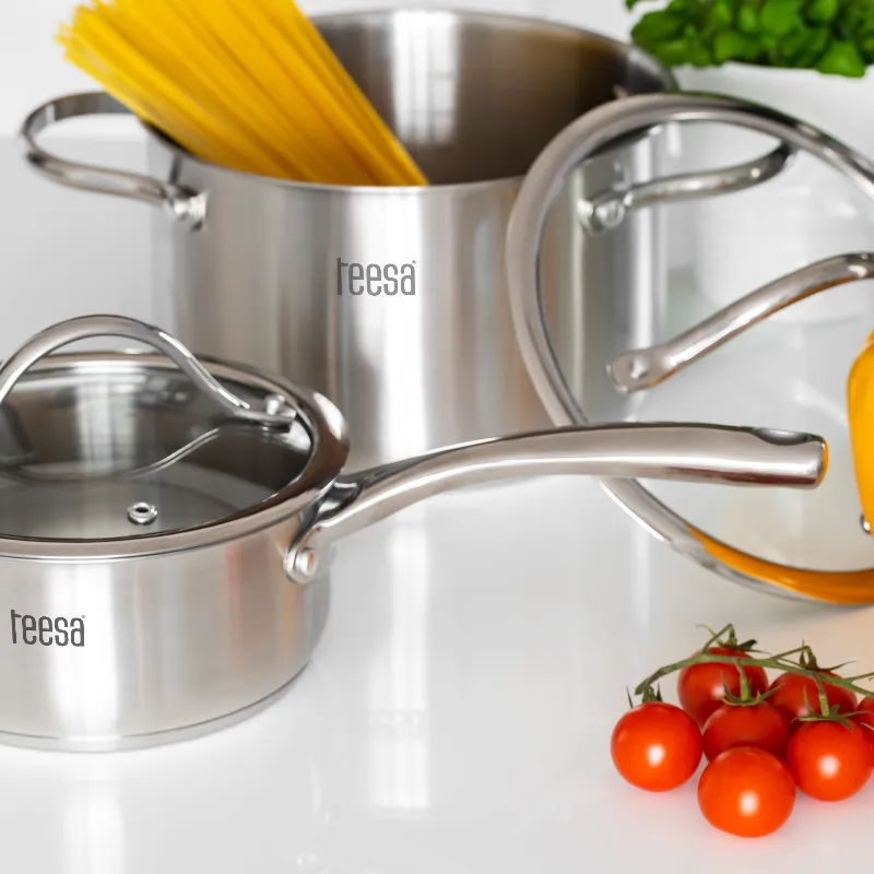 Set 3 Oale Inox 18/10 Teesa Cook Expert Master