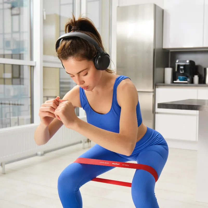 Set 5 Benzi Elastice Latex Mini Band 2-18KG Rebel Activ
