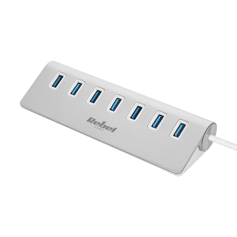 Hub USB 3.0 cu 7 porturi Rebel