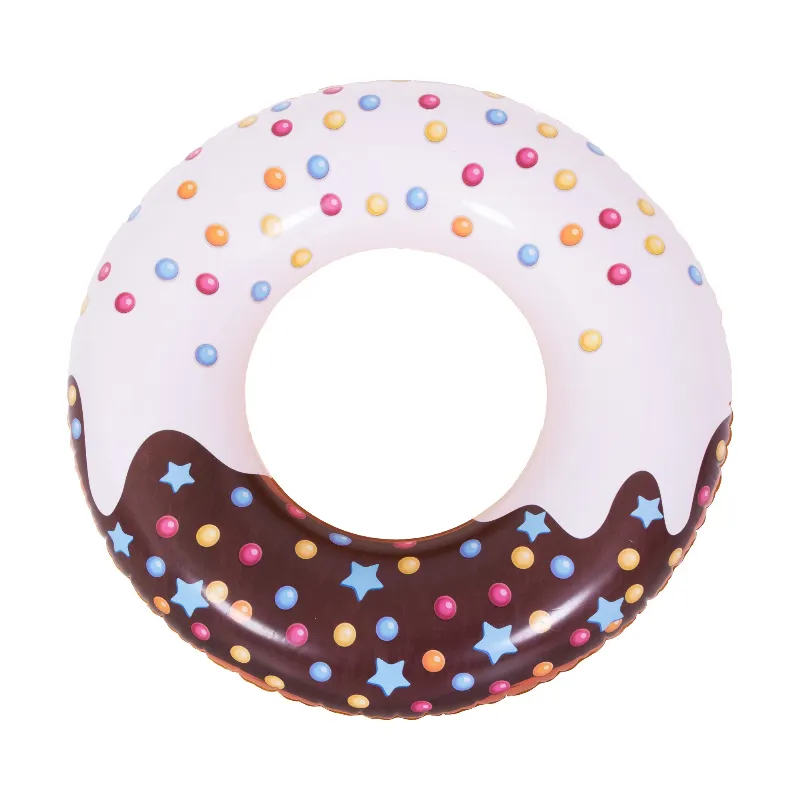 Colac gonflabil piscina donut SunClub maro