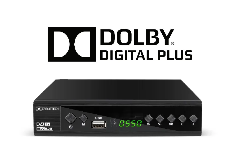 Tuner Digital Terestru / Cablu DVB-T2/C H.265 Cabletech