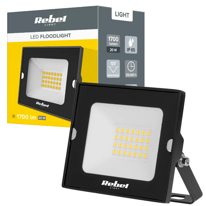 Reflector LED Rebel 20W 6500K 230V