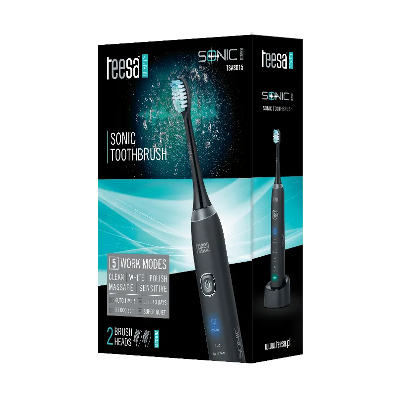 Periuta de Dinti Electrica Teesa Sonic Black