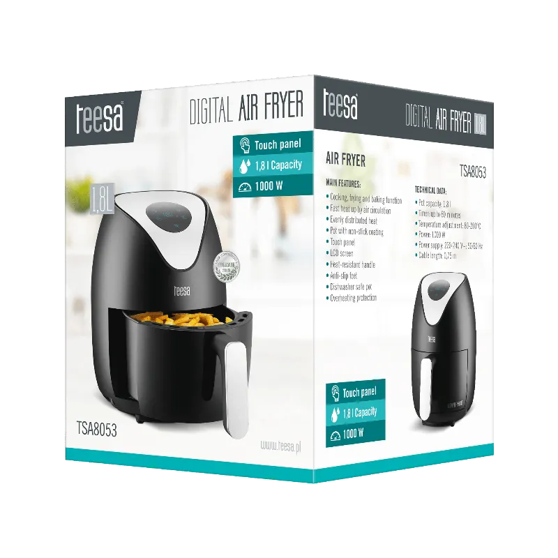 Friteuza 1.8L Digital Air Fryer Teesa