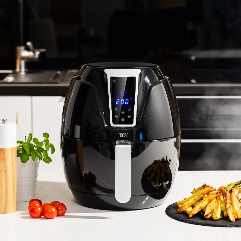 Friteuza fara ulei Teesa Digital Air Fryer 3,2 L negru