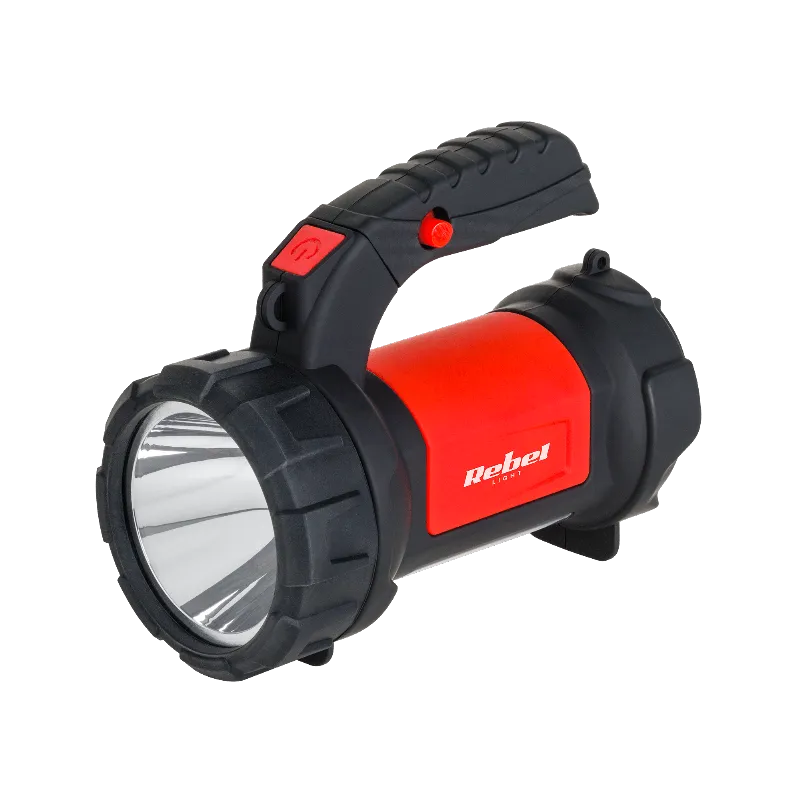 Lanterna LED cu incarcare 3W + 3W Rebel