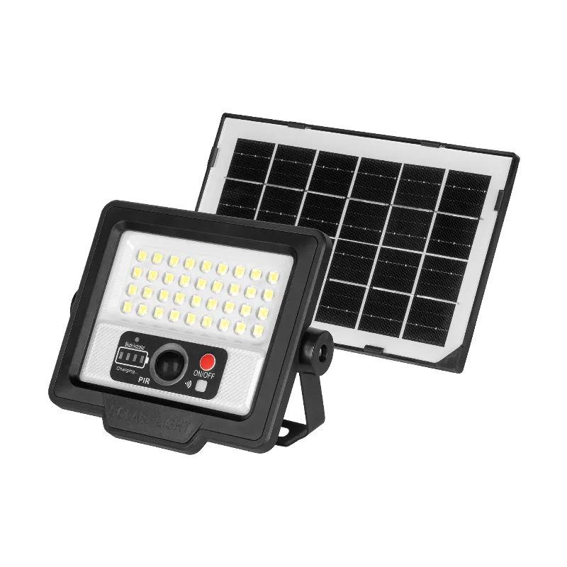 Reflector solar Rebel LED 60 W cu senzor de miscare si telecomanda