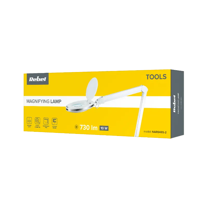 Lampa LED cu Lupa 10W 6500K