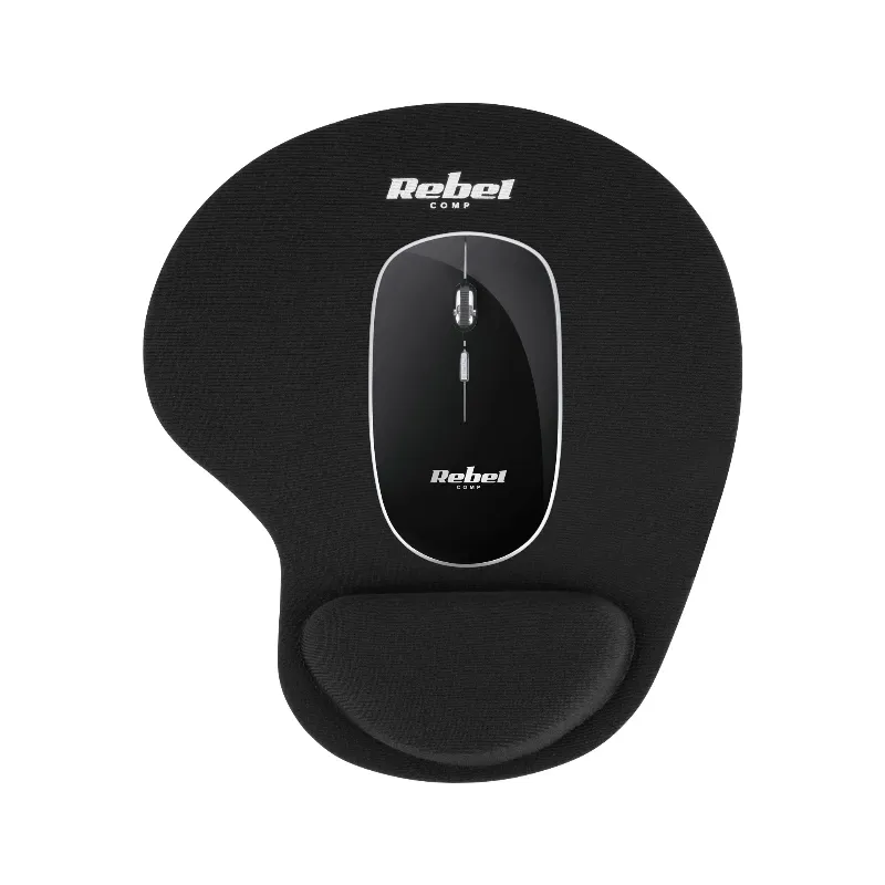 Covoras pentru mouse cu suport gel Rebel