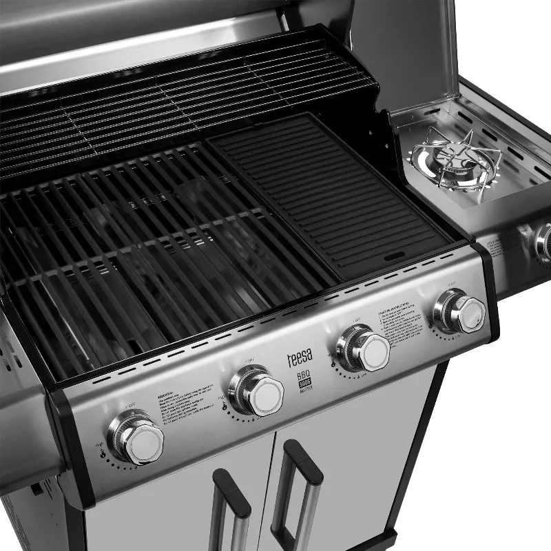 Grill Gaz 5 Arzatoare Bbq 5006 Master Grill Teesa