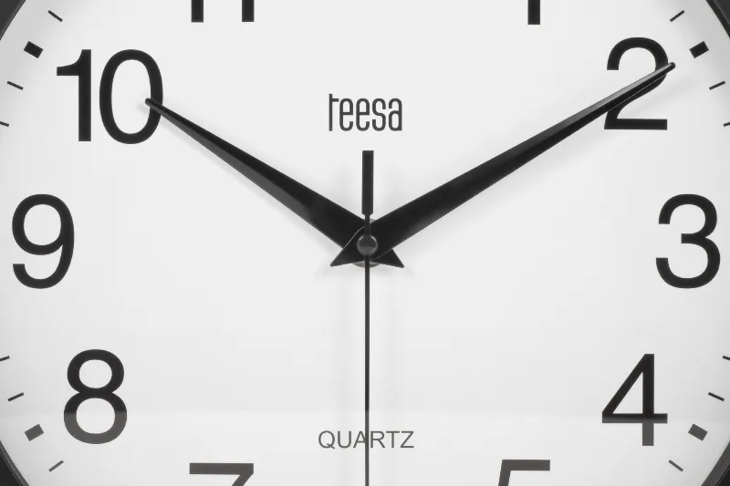 Ceas de perete Teesa 25 cm negru