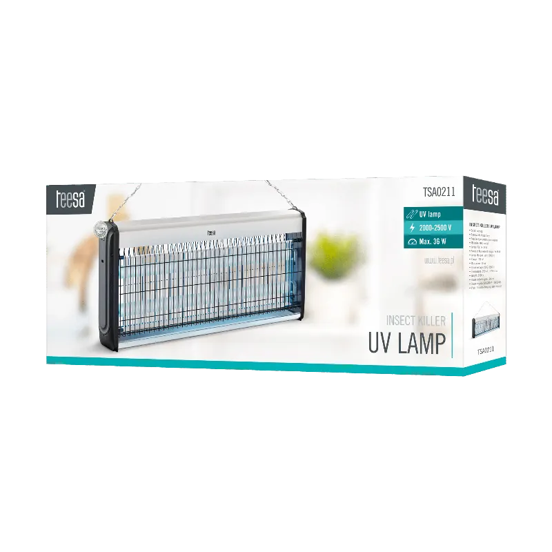 Lampa UV anti insecte Teesa TSA0211 2 x 18 W