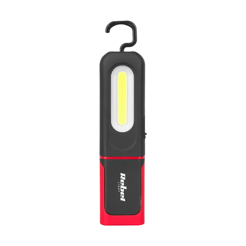 Lampa atelier cu acumulator XPE + COB Rebel