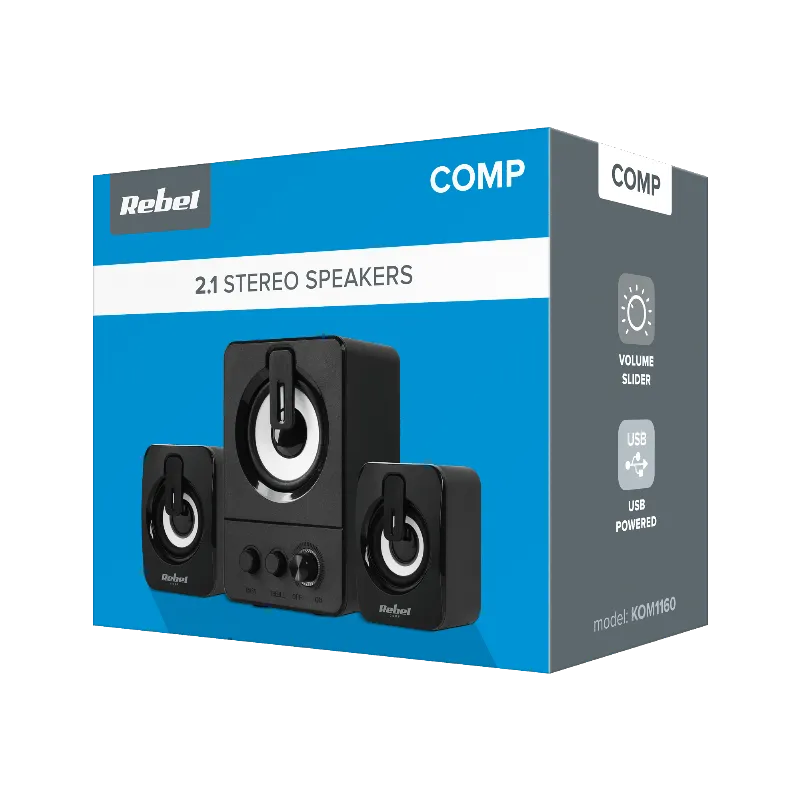 Boxe PC 2.1 Rebel CS-50