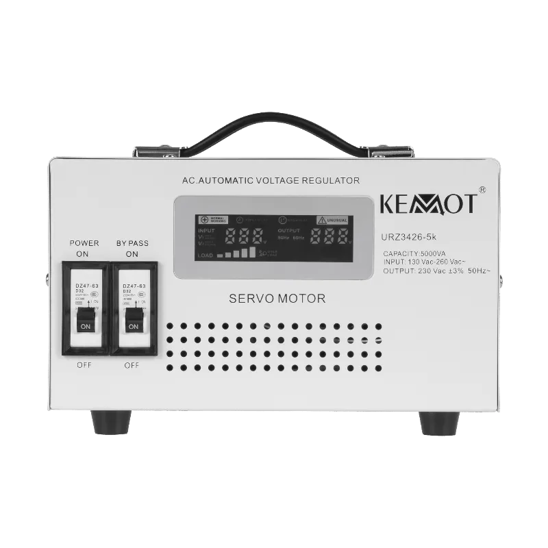 Stabilizator automat de tensiune Kemot MSER-5000 (URZ3426-5K), 5000 VA, servomotor