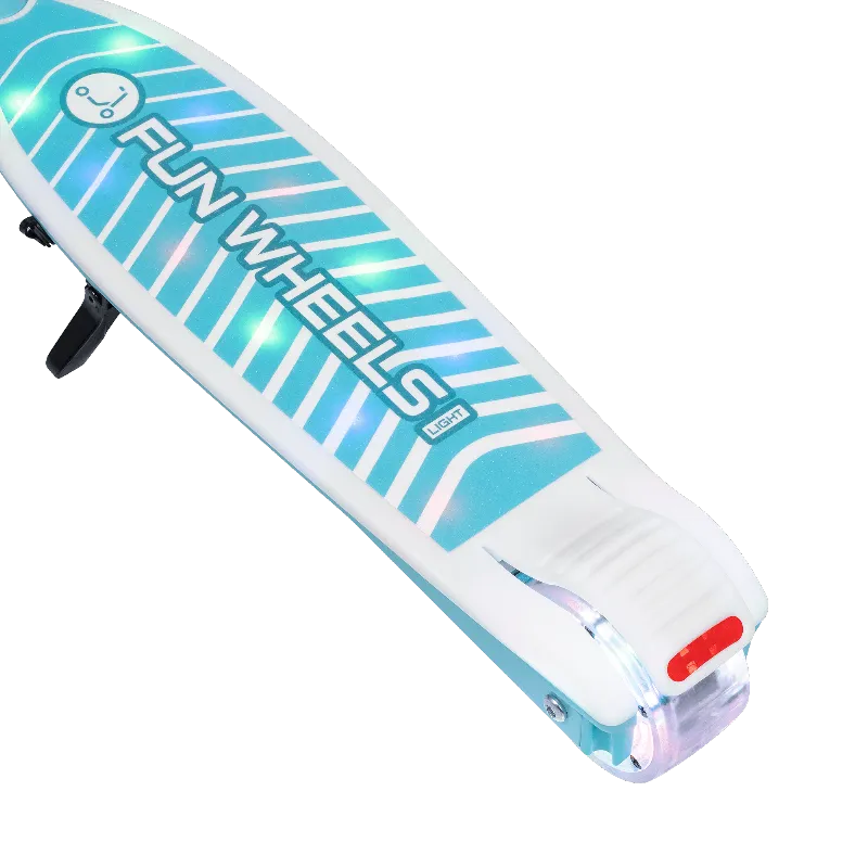 Trotineta electrica pentru copii Rebel Fun Wheels Light, albastru