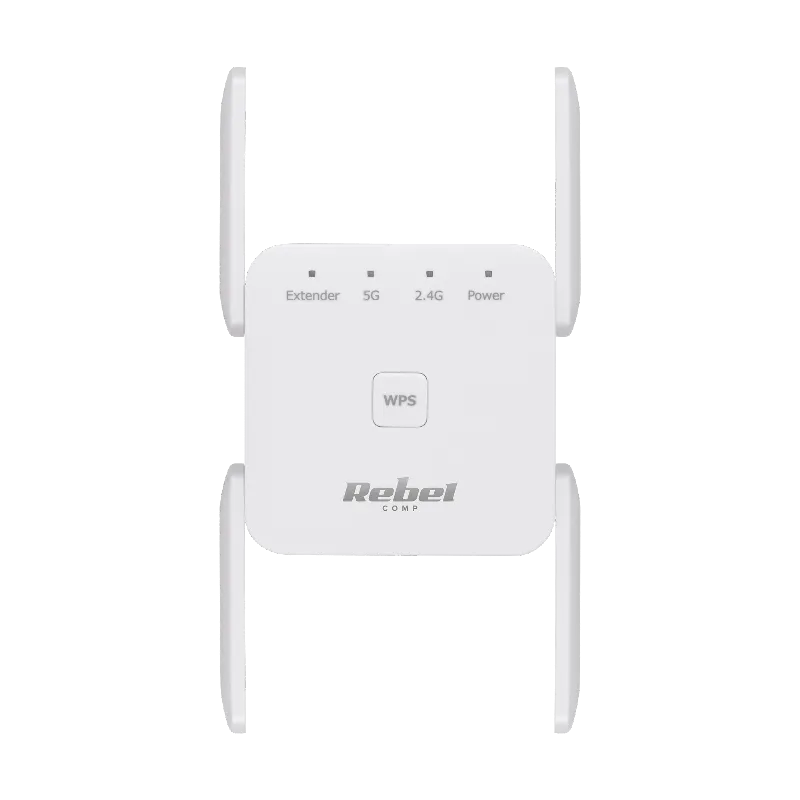 Repeater Wi-Fi dual band 2.4 GHz / 5 GHz Rebel