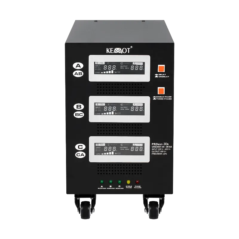 Stabilizator Servomotor Trifazat 30KVA Proavr-30K Kemot