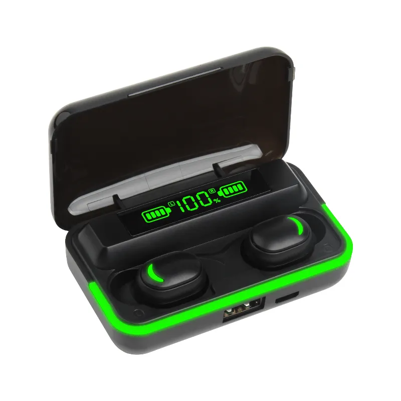 Casti Bluetooth 5.0 Rebel SN-E10 cu etui de incarcare