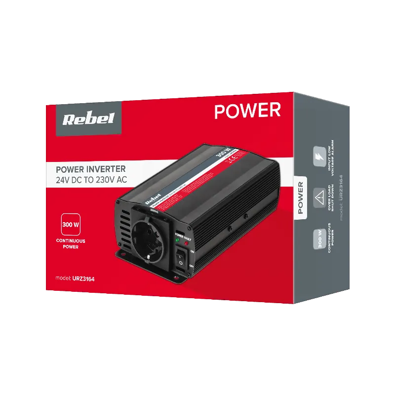 Invertor 24V 230V 300W Kemot