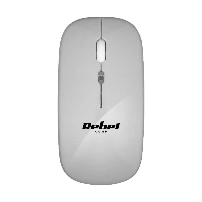 Mouse wireless Rebel WM210 argintiu