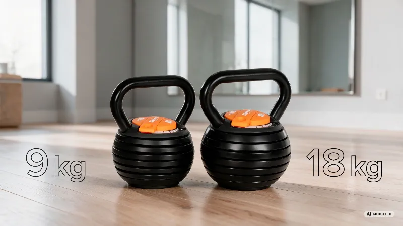 Kettle Bell Ajustabil 6 Talere 3.5-18KG Rebel Active