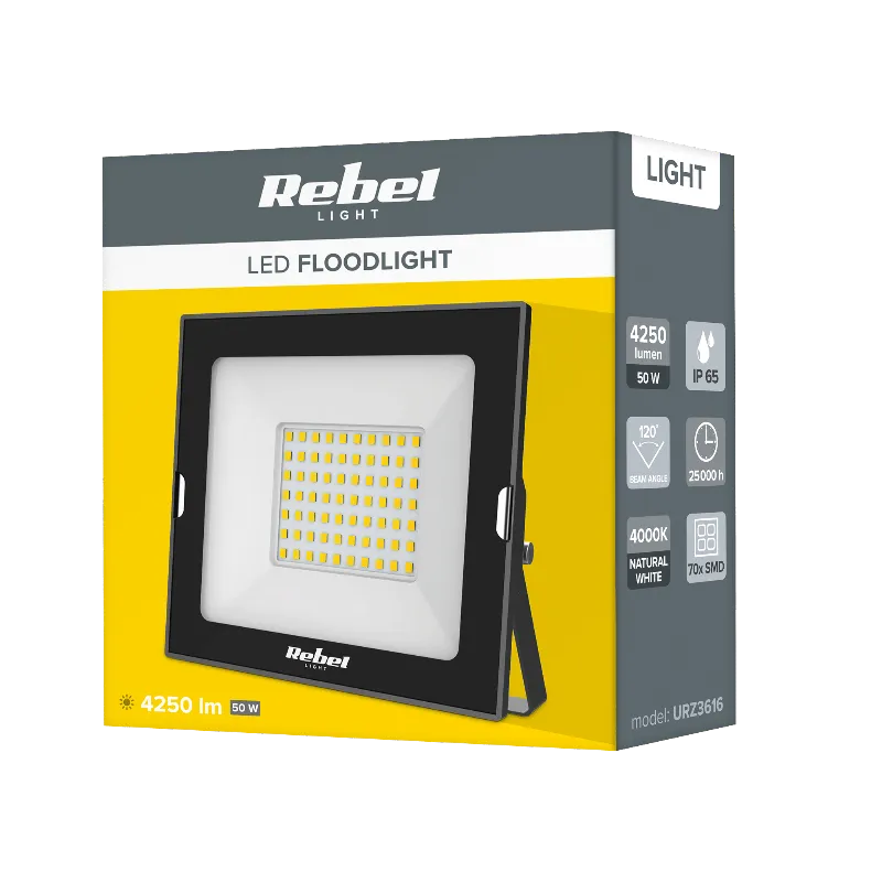 Reflector LED 50W 4000K 230V Rebel