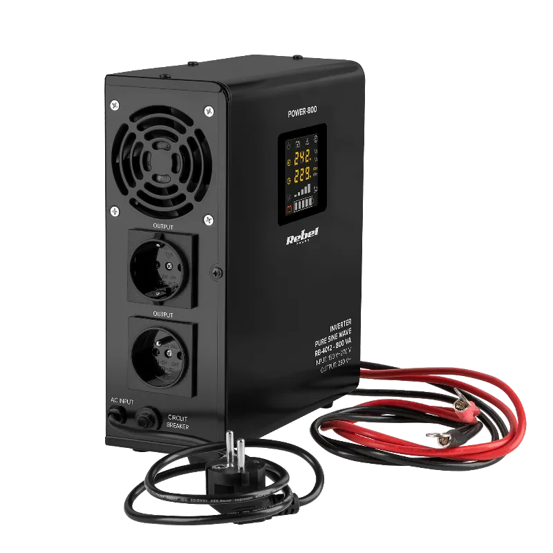 Ups Centrale Sinus Pur 800VA 500W 12V Rebel