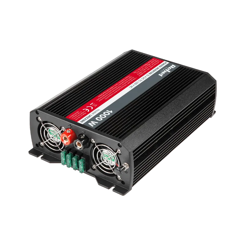 Invertor 12 V DC / 230 V AC 1000 W cu 2 prize tip F Rebel