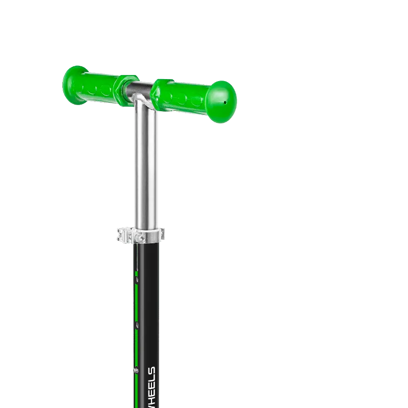 Trotineta pentru copii Rebel Kids Wheels, verde, cu 3 roti