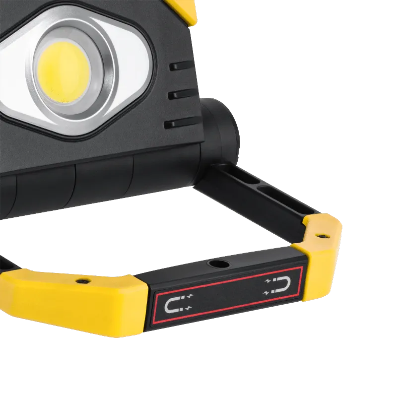 Reflector LED 2X 9.5W COB Acu 3.7V 5AH Rebel