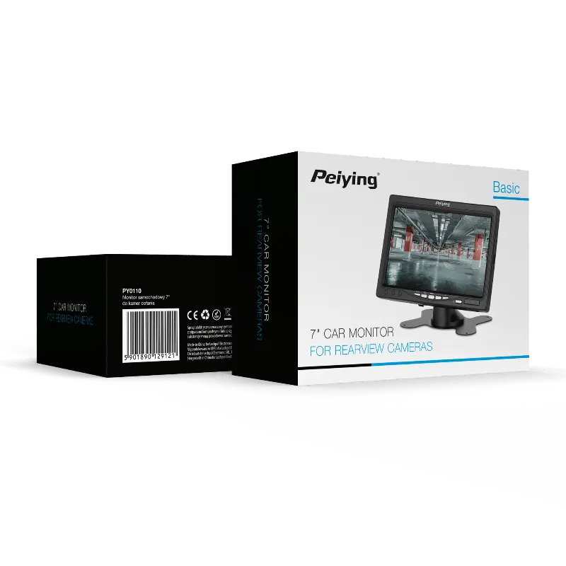 Monitor auto 7 inch Peiying