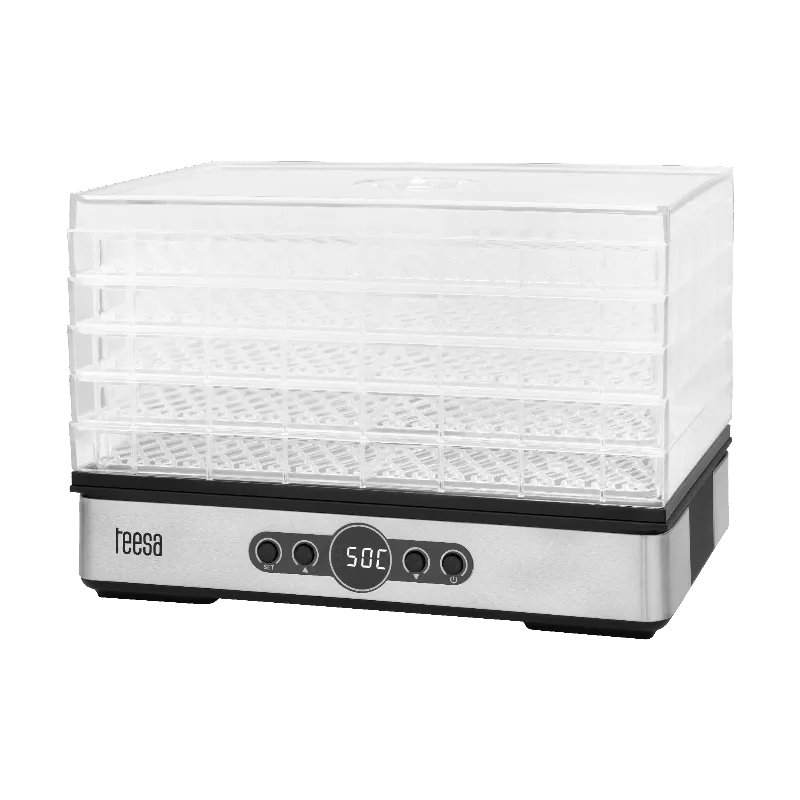 Deshidrator alimente Teesa TSA3032, 5 tavi, 400 W