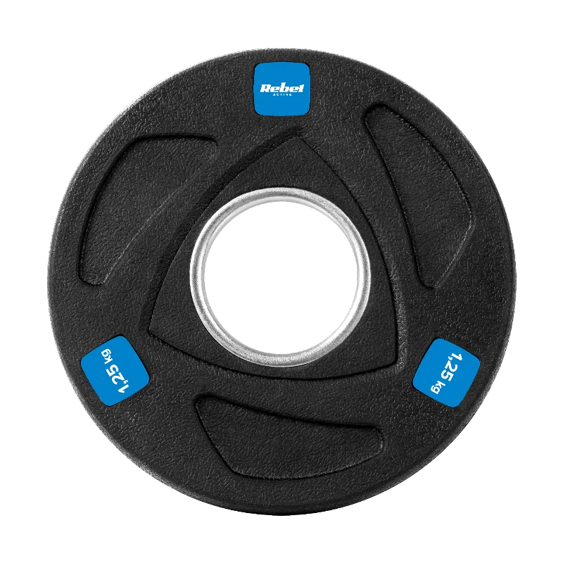 Disc Greutate Fonta Cauciucata Set 30 KG Rebel Active