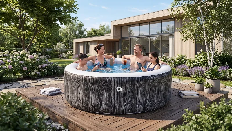Jacuzzi Gonflabil Piscina Spa 204X70