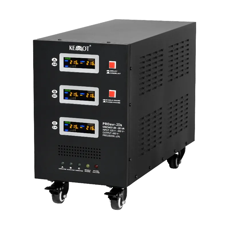 Stabilizator Servomotor Trifazat 20KVA Proavr-20K Kemot