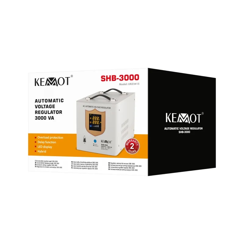 Stabilizator de tensiune automat Kemot SHB-3000 3000 VA