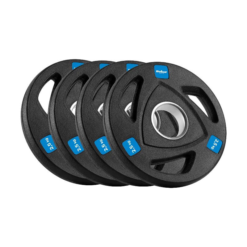 Disc Greutate Fonta Cauciucata Set 4 X 2.5 KG Rebel Act