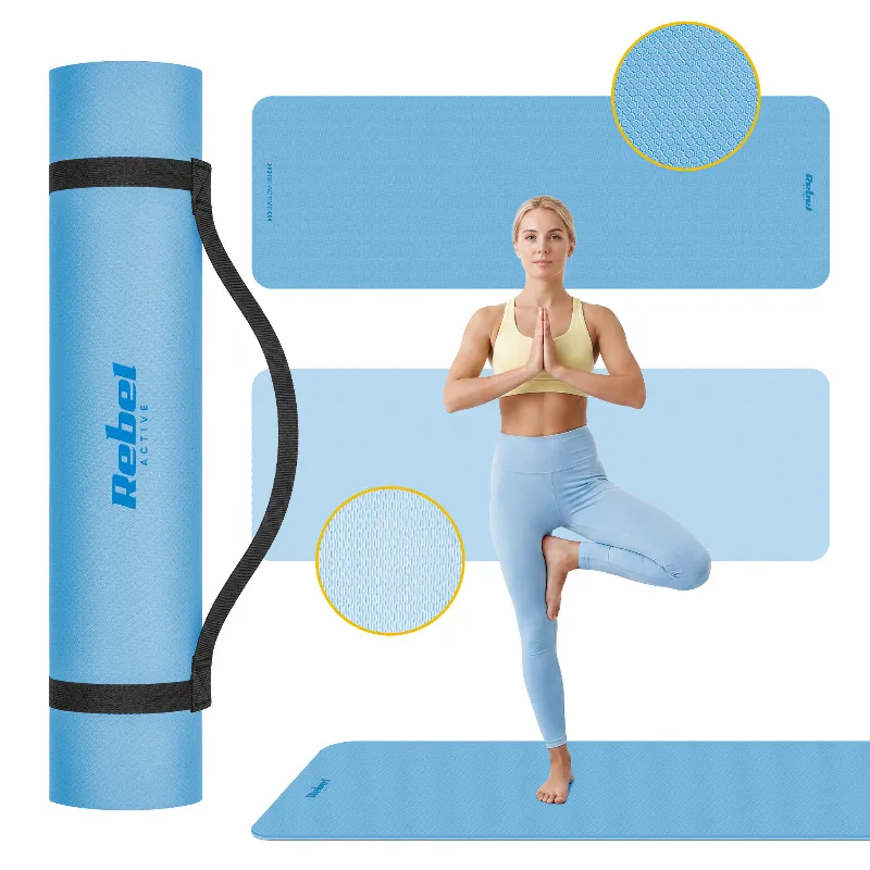 Saltea 183X61CM Grosime 1CM Albastru Rebel Active