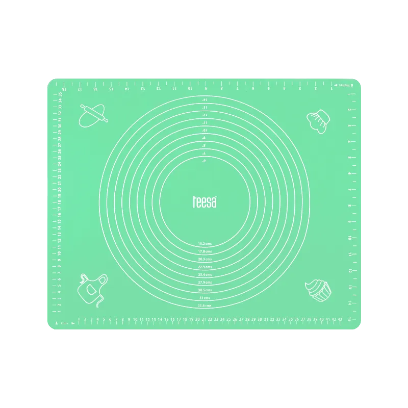Plansa silicon framantat 50x40 cm verde Teesa